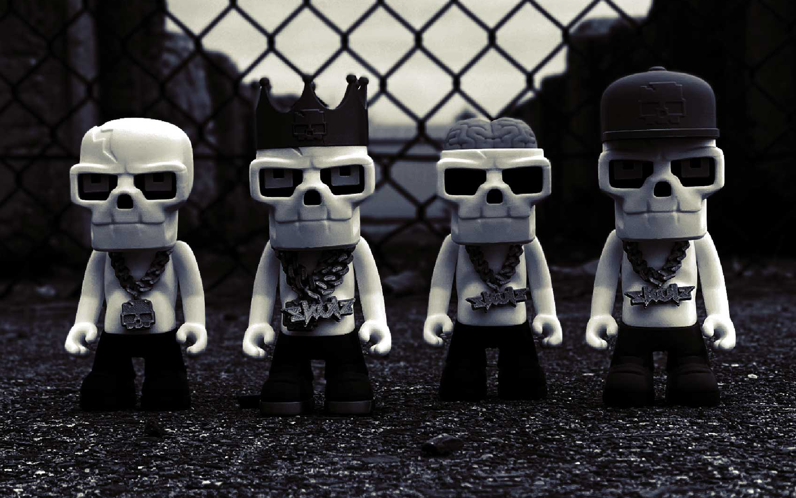 Meloverse collectible figures — high-end 3D printed skull portrait characters